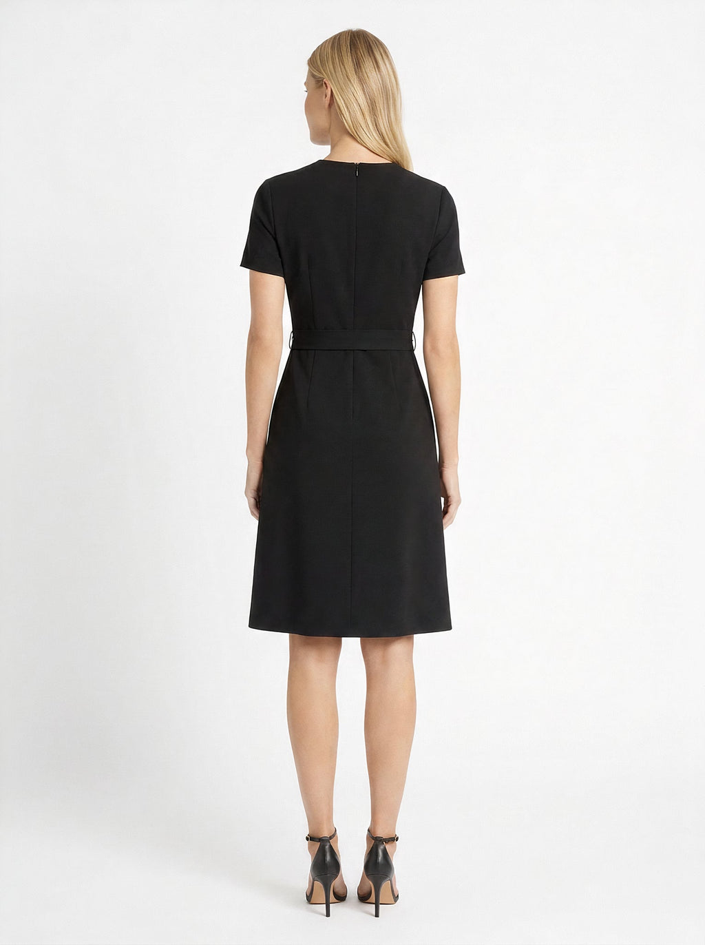 Lainy Colorblock Tie-Waist Dress