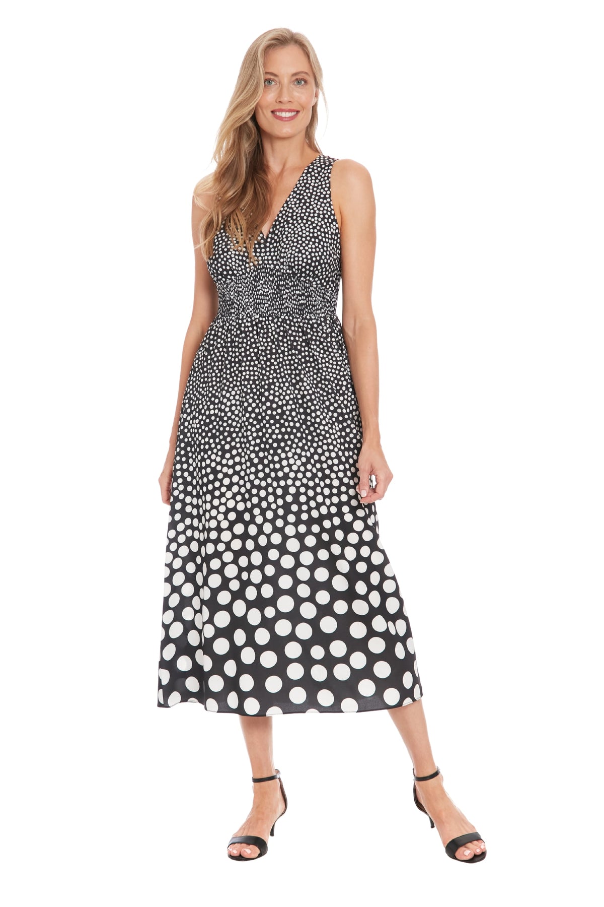 Samara Fit and Flare Sleeveless Maxi Dress - FINAL SALE