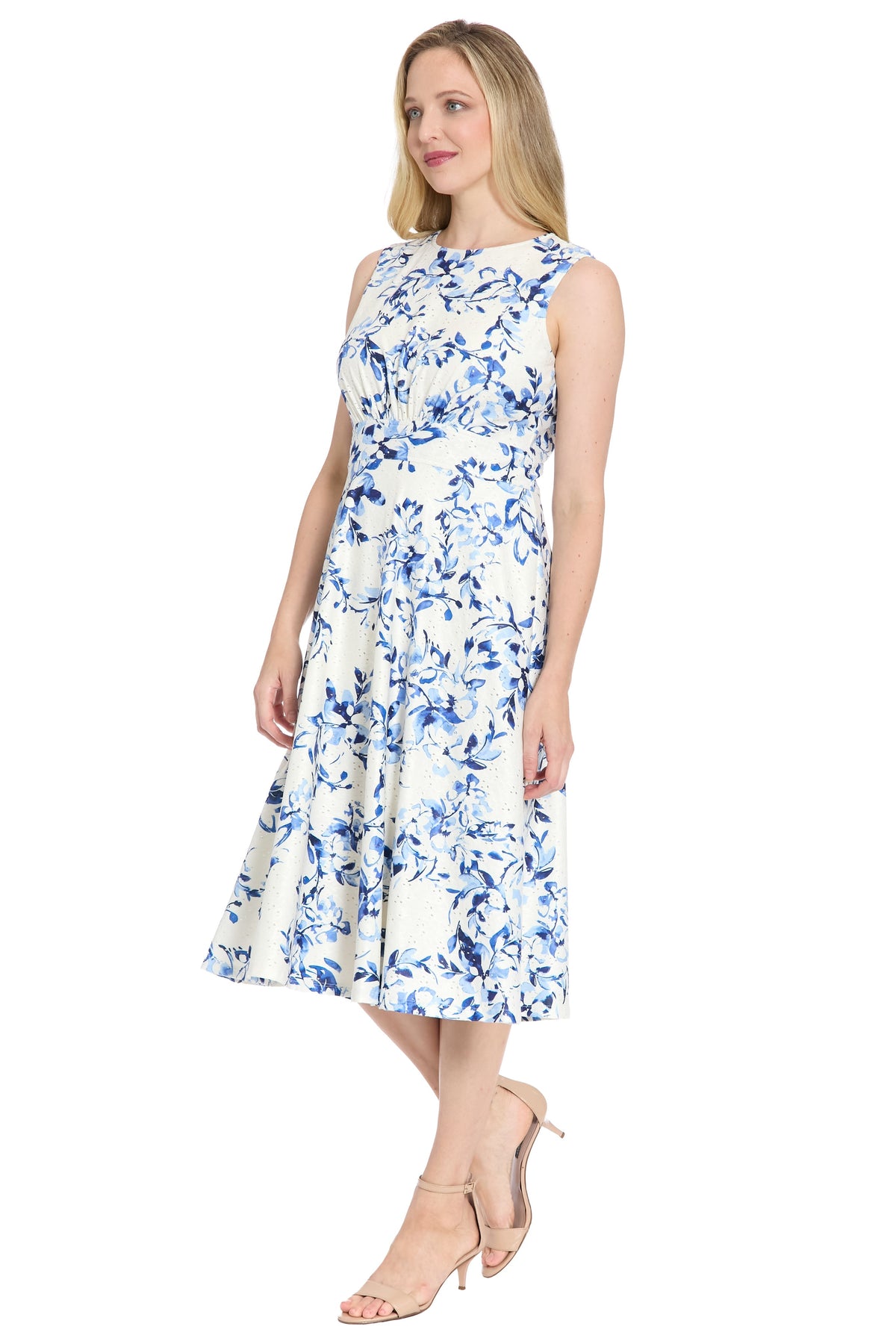 Maisie Inset Waist Eyelet in Willow Whispers - FINAL SALE