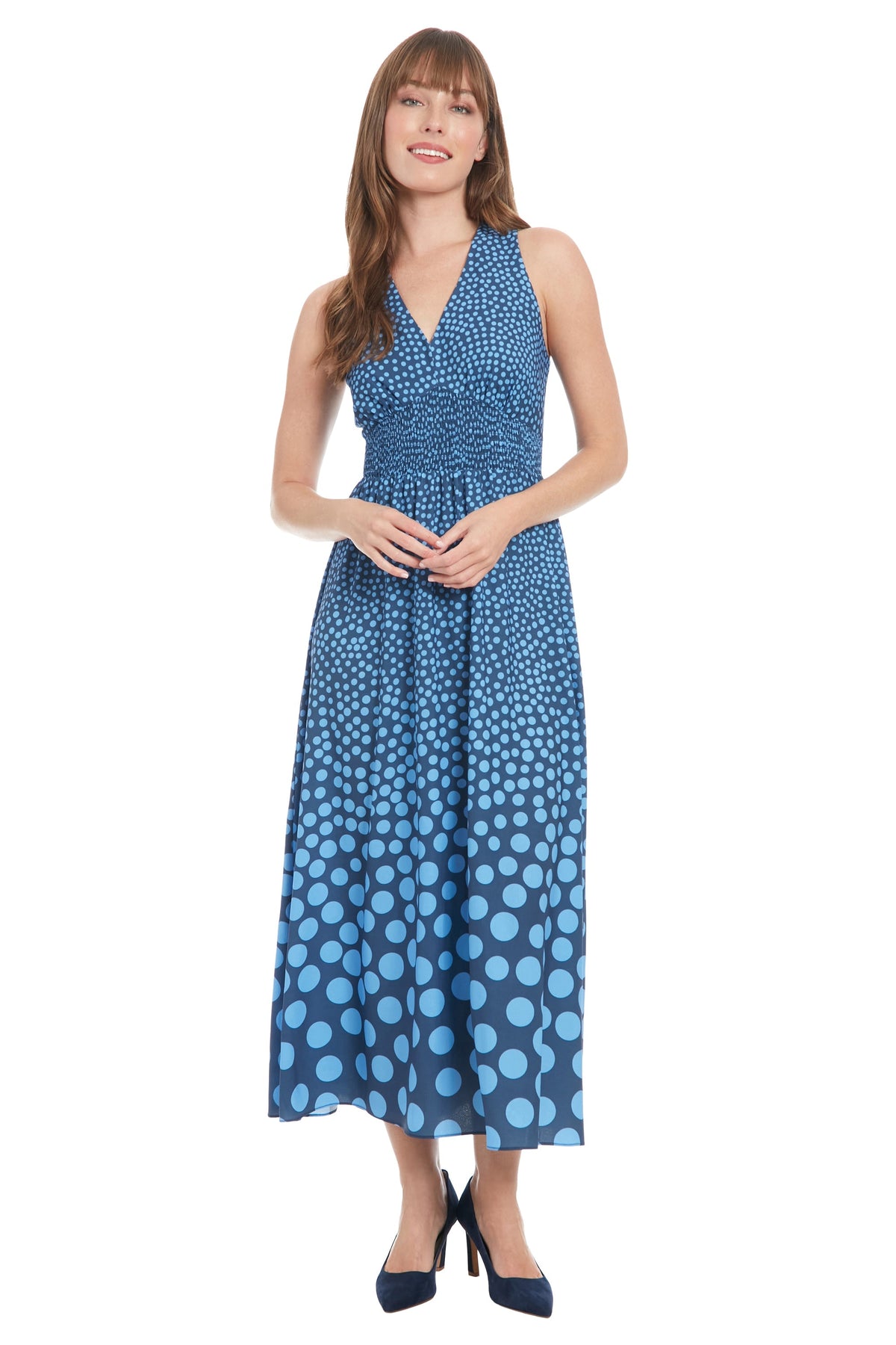 Samara Fit and Flare Sleeveless Maxi Dress - FINAL SALE