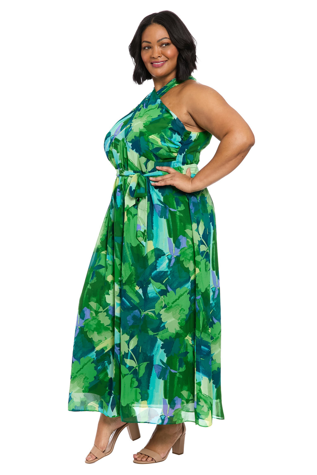 Onyx in Brushstroke Petunia - FINAL SALE