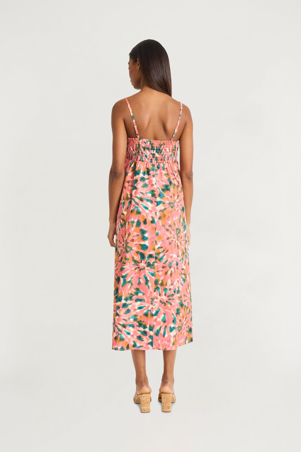 Lionel Cotton Spaghetti Strap Midi - FINAL SALE