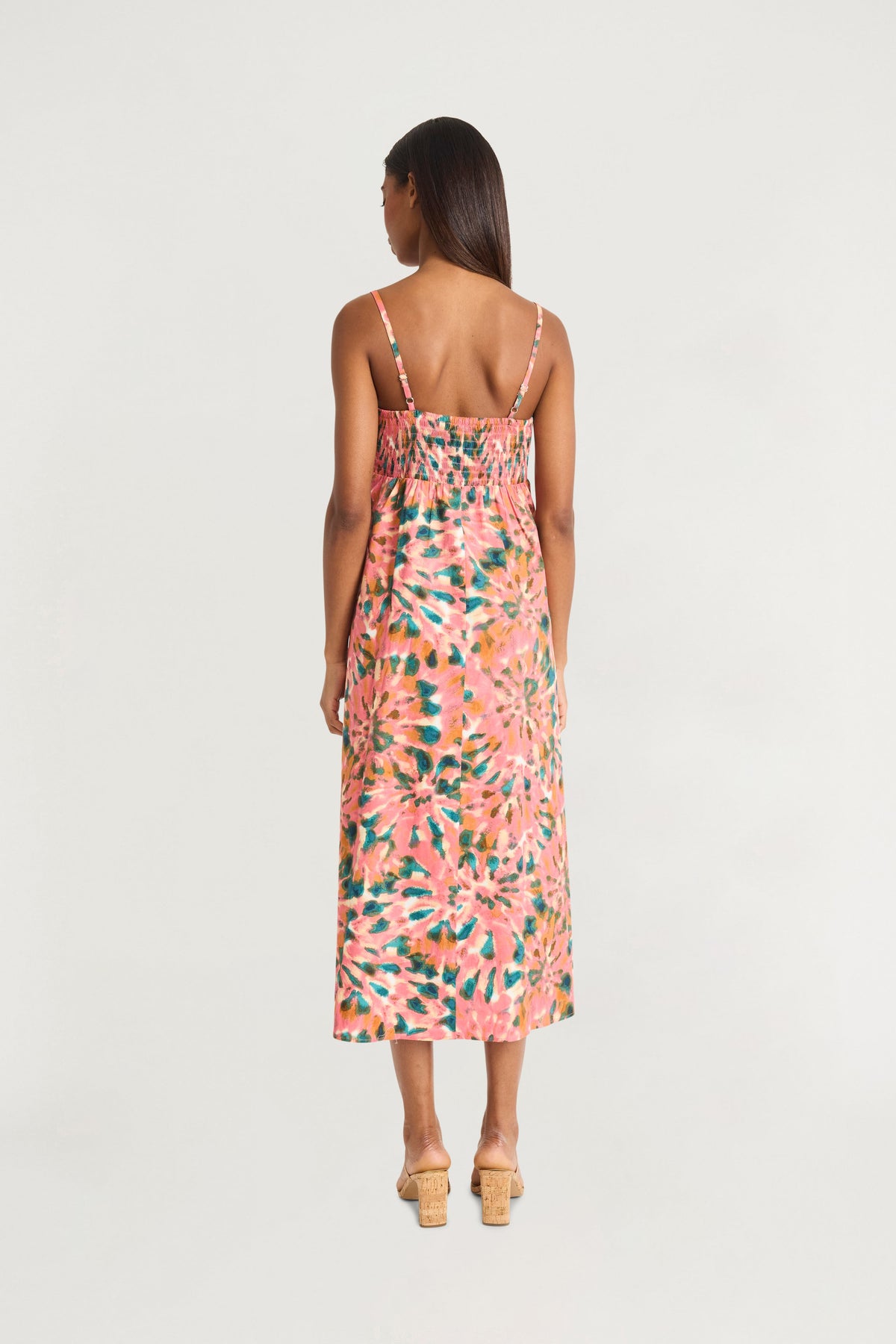 Lionel Cotton Spaghetti Strap Midi - FINAL SALE