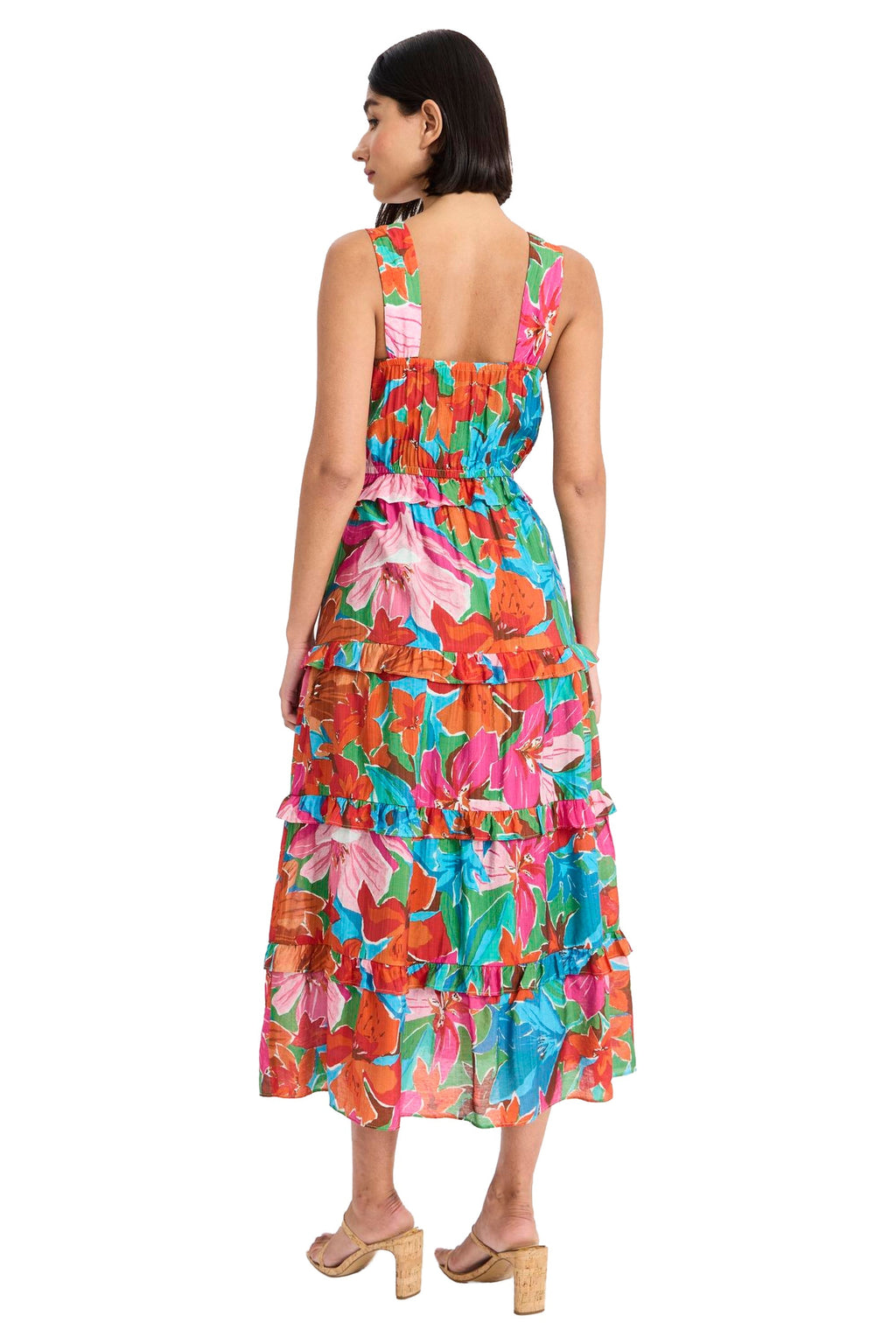 Martha Tiered Ruffle Midi - FINAL SALE