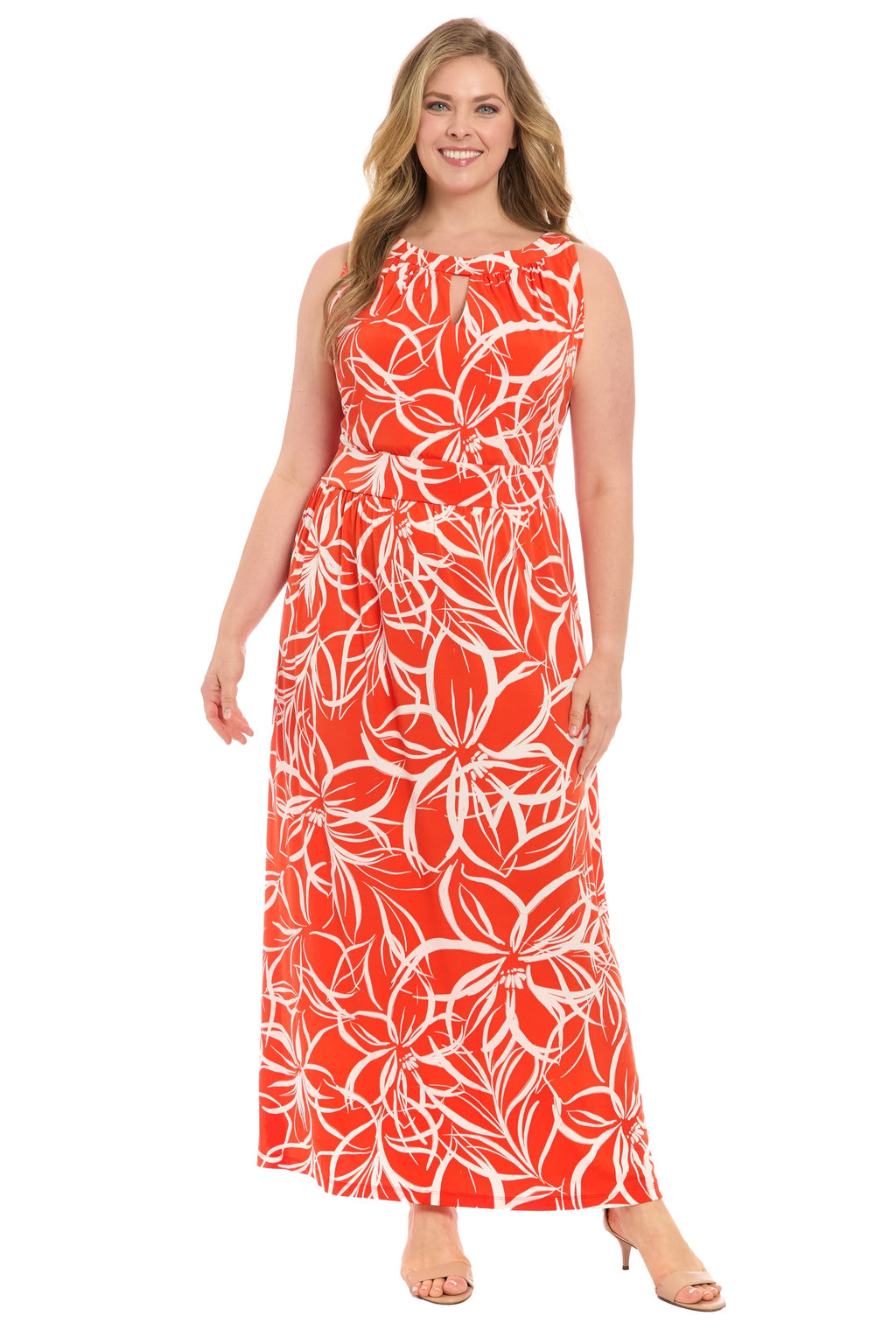 Simone Curve in Floral Scribble - FINAL SALE