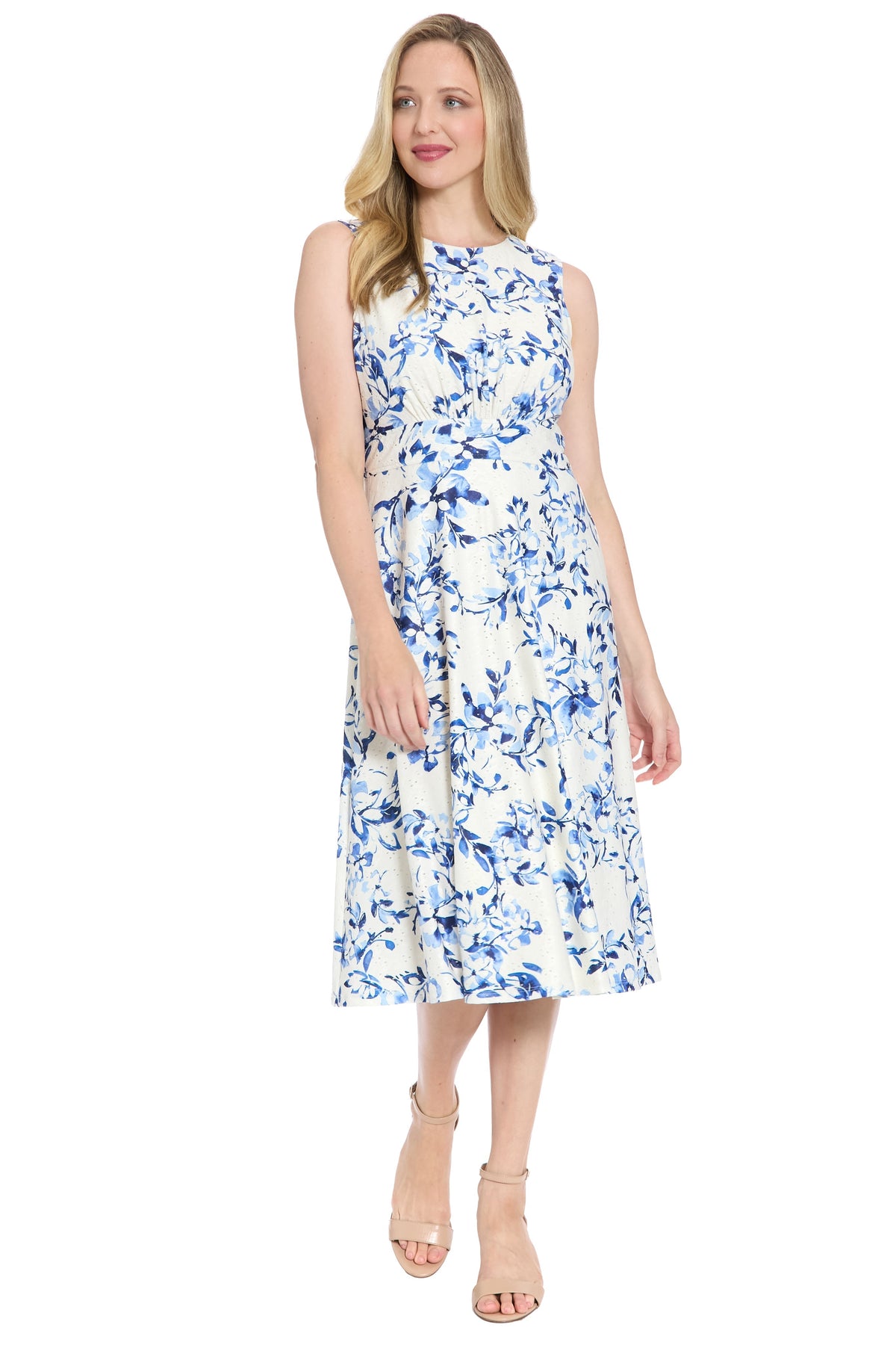 Maisie Inset Waist Eyelet in Willow Whispers - FINAL SALE