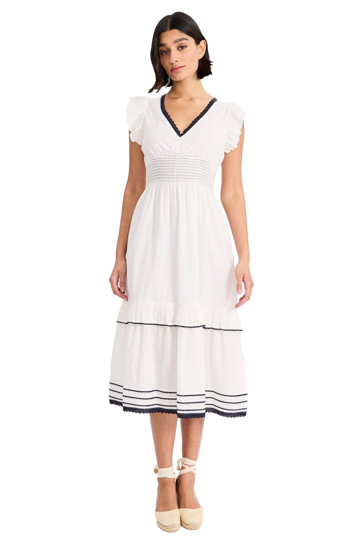Lissy Cotton Smocked Babydoll - FINAL SALE