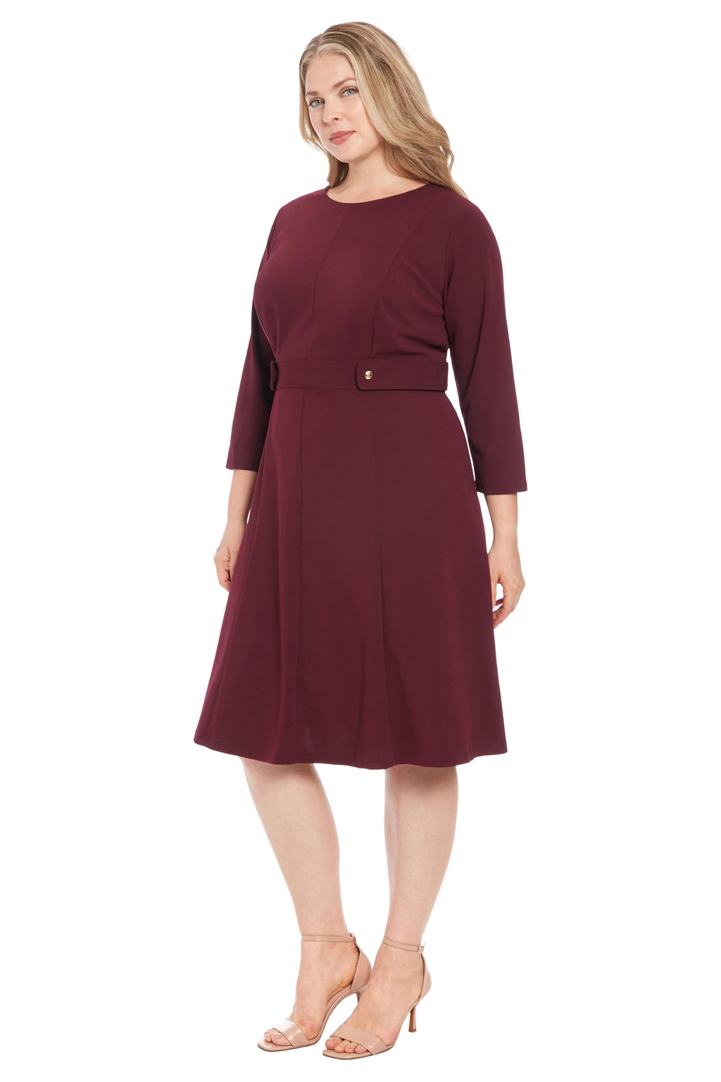 Saie A-line Midi Dress