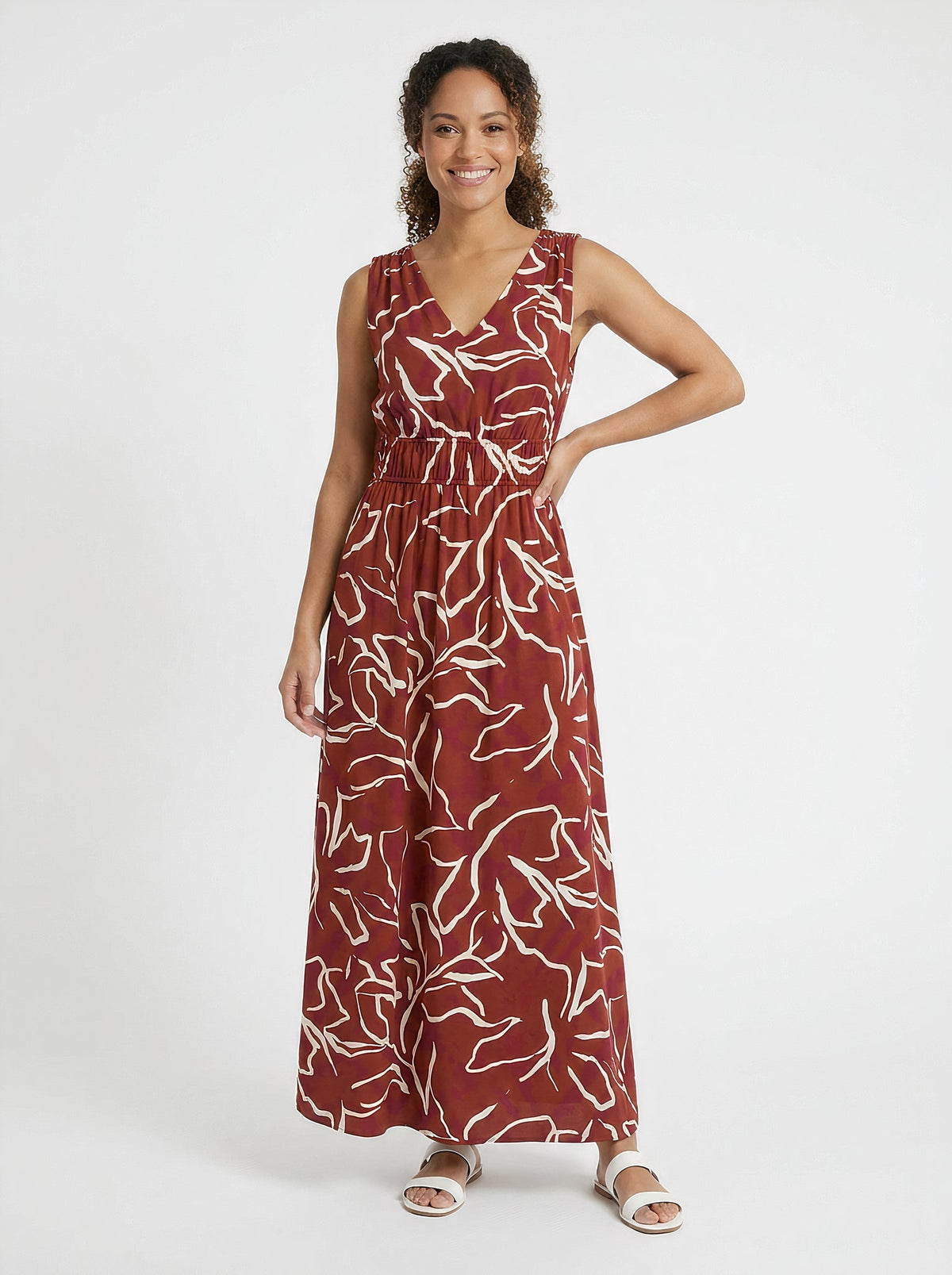 Odessa Smocked Waist Maxi